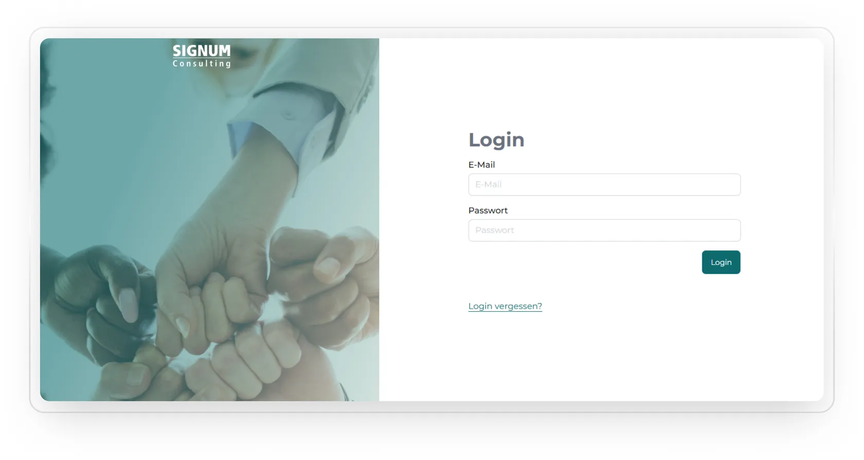 Screenshot aus dem Projekt Prozessmanagement-Lösung für das Pre-Employment-Screening